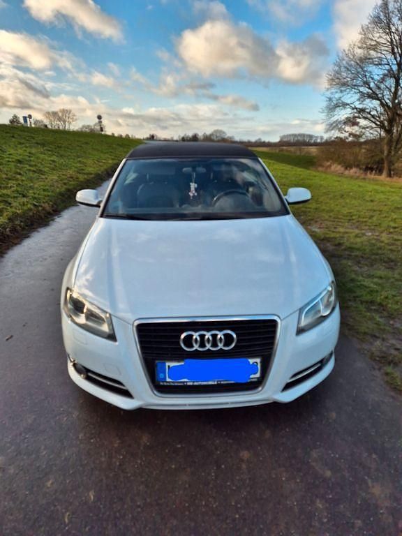 Gebraucht Audi A3 Cabriolet S-line plus 140 PS (102 kW) 2013 Weiß Cabrio
