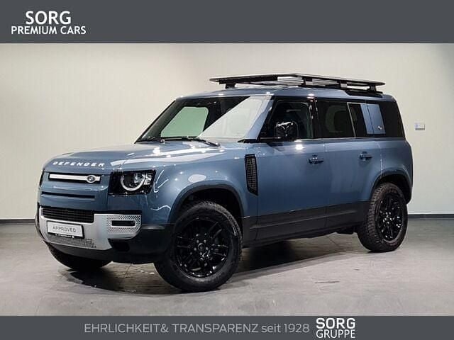 Blau, tasman blue Gebraucht 2024 Land Rover Defender S SUV | 67.790 € (Superpreis) - Bild 1/2