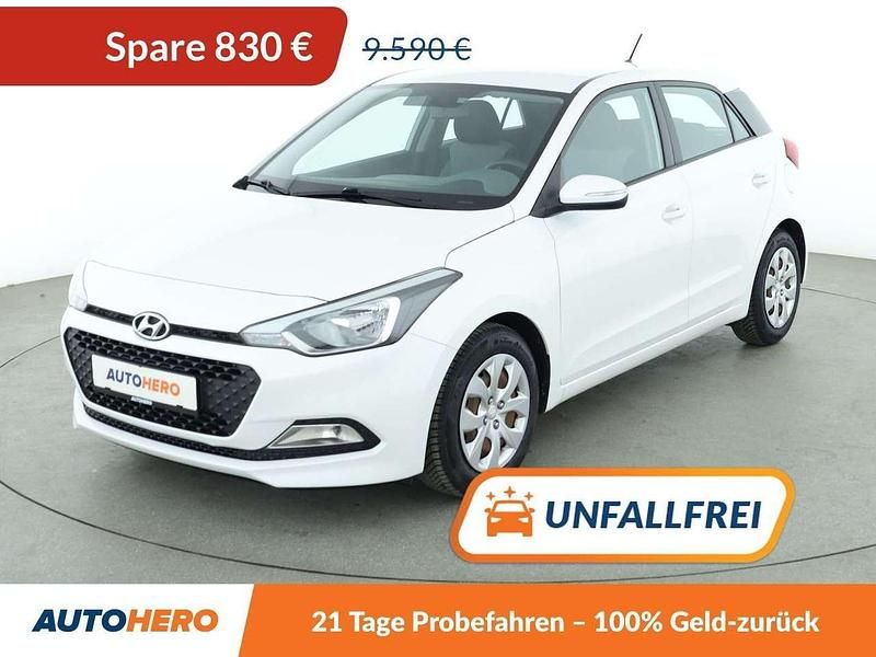 Polar white Gebraucht 2016 Hyundai i20 Classic Kleinwagen | 8.760 € (Fairer Preis) - Bild 1/3