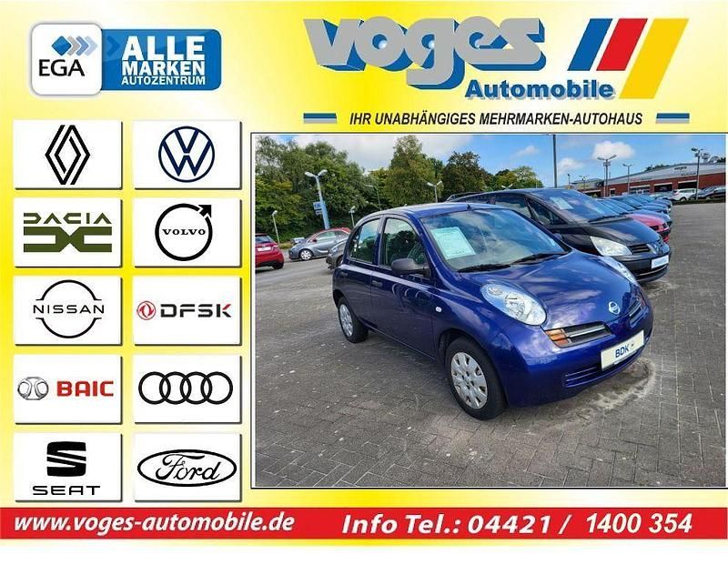 Blau Gebraucht 2005 Nissan Micra Visia Kleinwagen | 2.999 € (Etwas zu teuer) - Bild 1/4