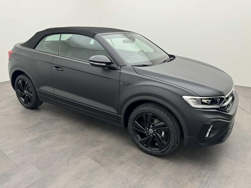 Gebraucht VW T-Roc Cabriolet R-line Edition 150 PS (110 kW) 2024 Schwarz Cabrio