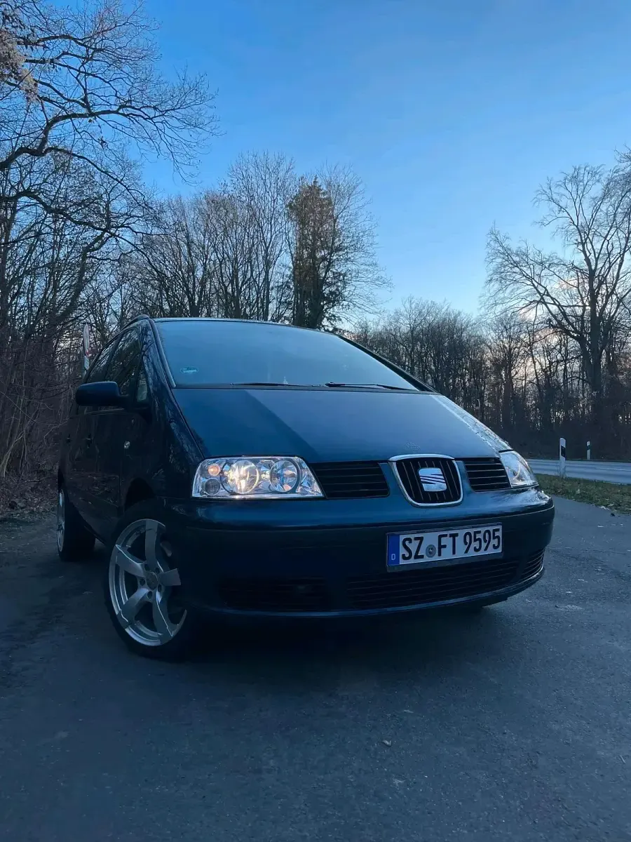 Brugt Seat Alhambra 131 HK (96 kW) 2004 Blå MPV