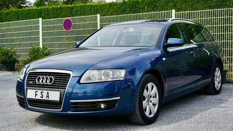 Blau Gebraucht 2008 Audi A6 Sport Kombi | 3.999 € (Guter Preis) - Bild 1/4
