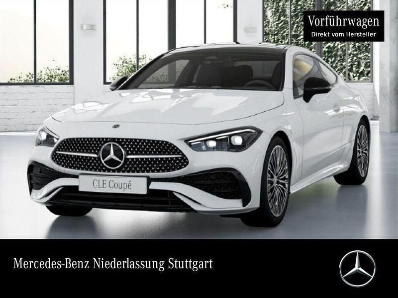 Weiß Gebraucht 2023 Mercedes CLE300 AMG Coupé | 60.890 € (Fairer Preis) - Bild 1/4