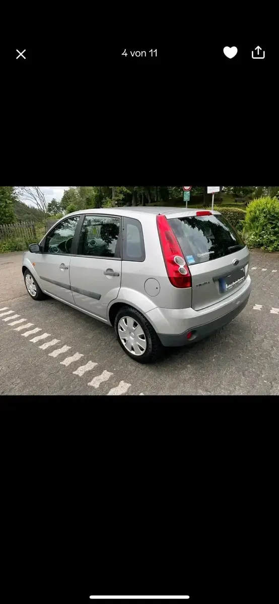Gebraucht Ford Fiesta 69 PS (50 kW) 2007 Grau Kleinwagen