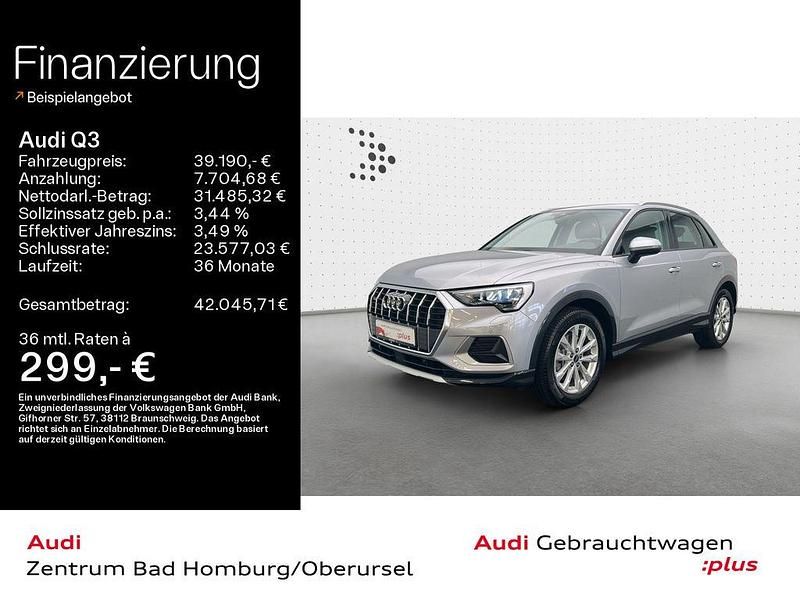 Florettsilber metallic Gebraucht 2025 Audi Q3 Advanced Plus SUV | 39.190 € (Guter Preis) - Bild 1/4
