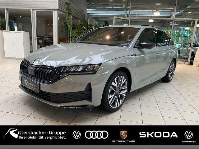 Stahlgrau Neu 2025 Skoda Octavia SportLine Kombi | 40.990 € (Teuer) - Bild 1/4