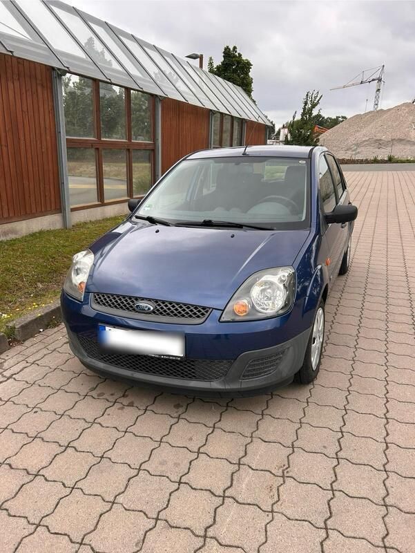 Blau Gebraucht 2007 Ford Fiesta Kleinwagen | 2.300 € (Fairer Preis) - Bild 1/4