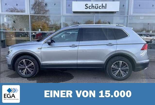 Silber metallic Gebraucht 2021 VW Tiguan Allspace Highline SUV | 34.140 € (Fairer Preis) - Bild 1/4