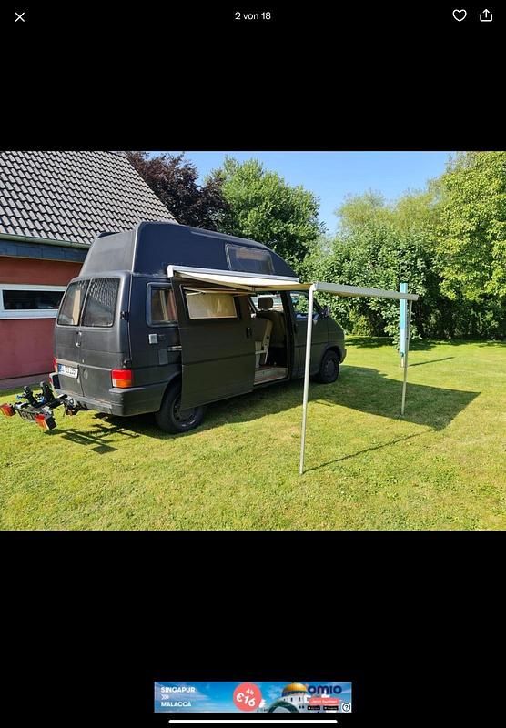 Schwarz Gebraucht 1992 VW T4 Van | 6.800 € - Bild 1/4