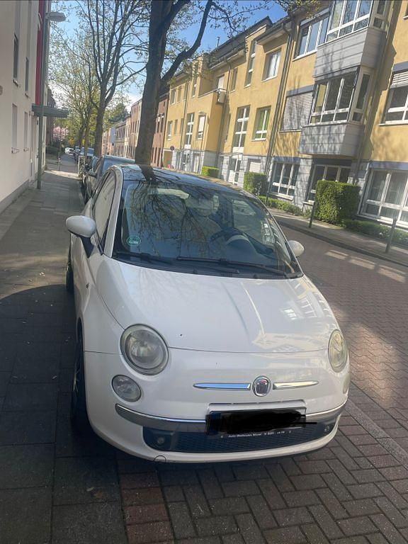 Gebraucht Fiat 500 101 PS (74 kW) 2008 Weiß Kleinwagen
