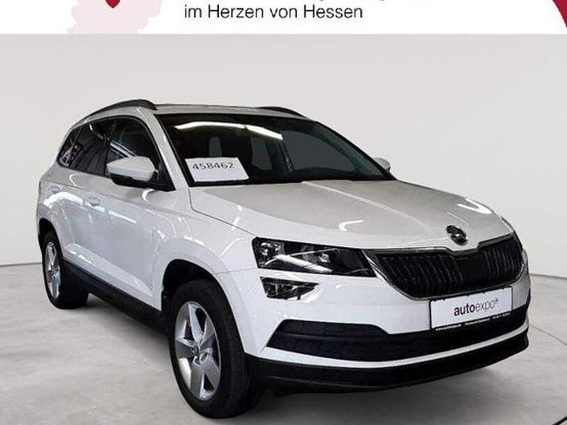Candyweiß Gebraucht 2021 Skoda Karoq Ambition SUV | 15.989 € (Superpreis) - Bild 1/4
