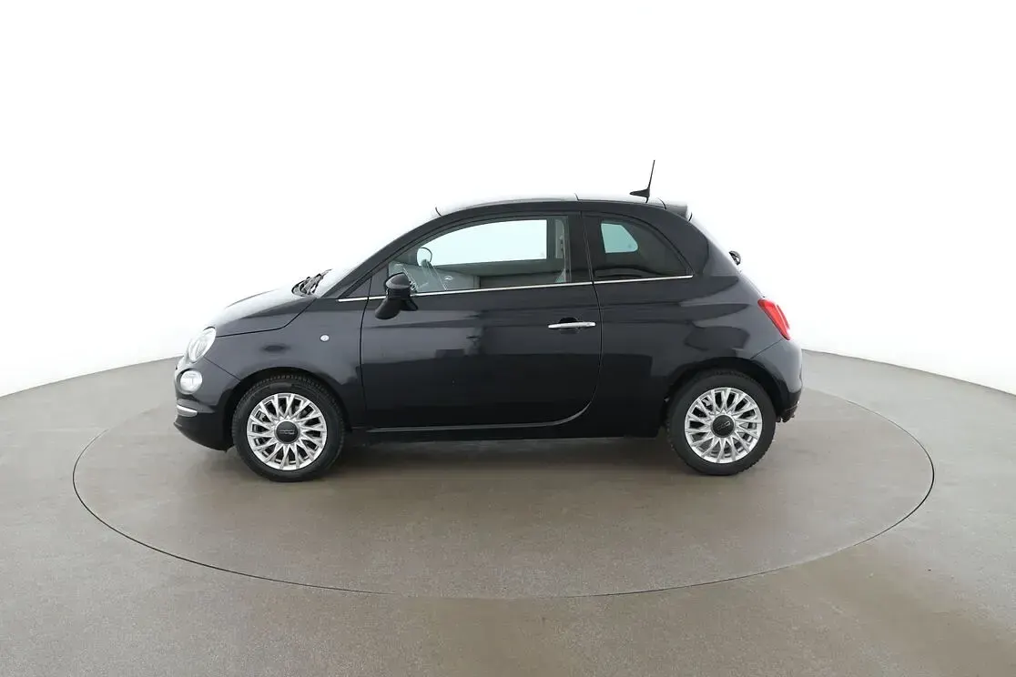 Gebraucht Fiat 500 Lounge 69 PS (50 kW) 2019 Schwarz Limousine