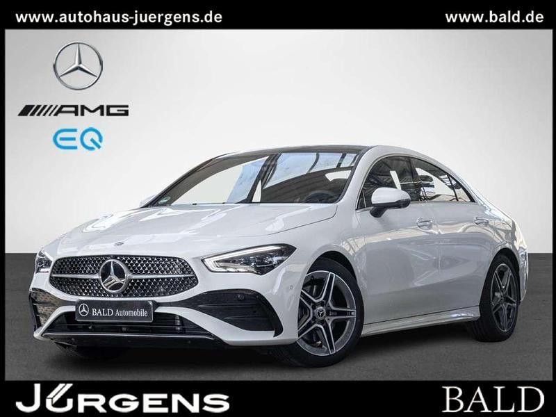 Weiss unilack polarweiss Gebraucht 2025 Mercedes CLA220 AMG Limousine | 46.980 € (Teuer) - Bild 1/4