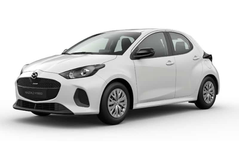 Lunar white Neu 2025 Mazda 2 Exclusive-Line Kleinwagen | 21.540 € (Superpreis) - Bild 1/1