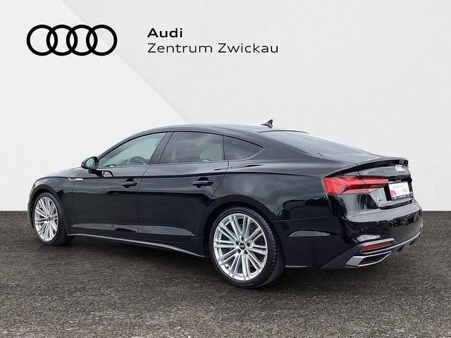 Gebraucht Audi A5 Sportback Advanced 204 PS (150 kW) 2022 Schwarz Kleinwagen