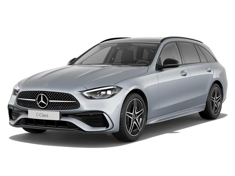 Silber Gebraucht 2024 Mercedes C200 AMG Limousine | 42.690 € (Teuer) - Bild 1/3