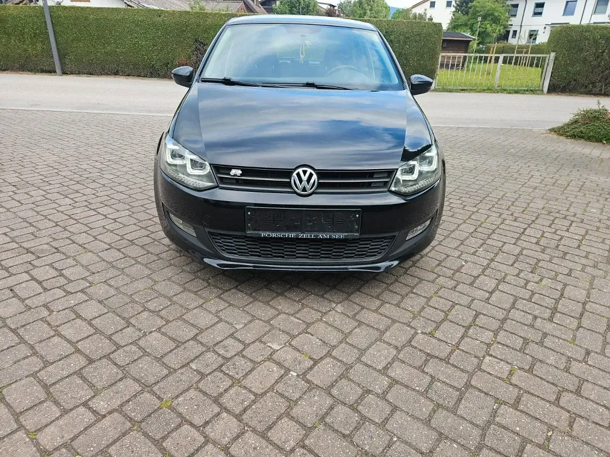 Gebraucht VW Polo Comfortline 90 PS (66 kW) 2009 Schwarz Kleinwagen