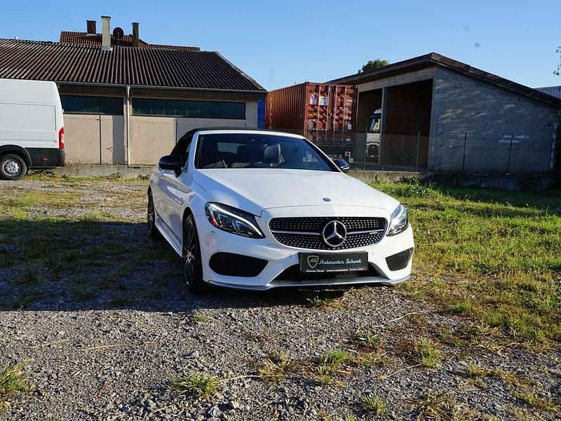 Perlmuttweiß Gebraucht 2016 Mercedes C43 AMG AMG Cabrio | 37.999 € (Etwas zu teuer) - Bild 1/4