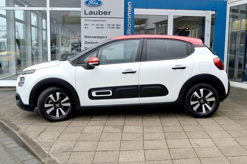 Gebraucht Citroën C3 Feel 82 PS (60 kW) 2022 Polarweiss Kleinwagen
