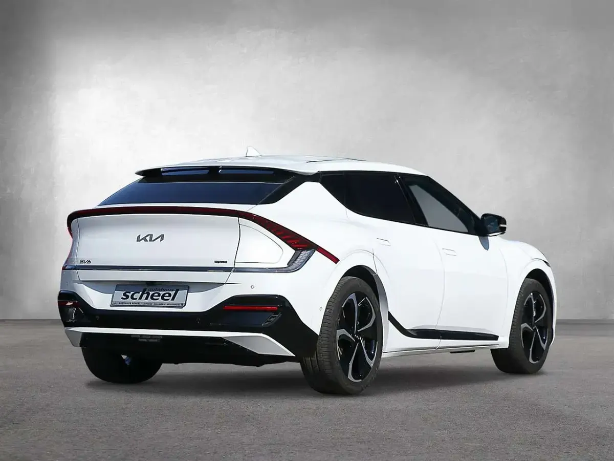 Gebraucht Kia EV6 GT-Line 167 kW (228 PS) 2023 Snow white pearl (metallic) SUV