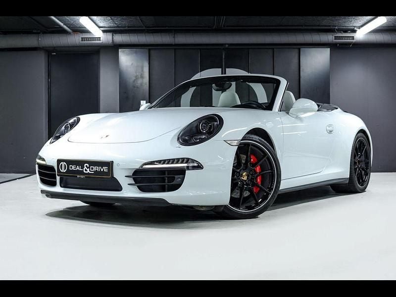 Weiß Gebraucht 2014 Porsche 911 Carrera 4S Cabriolet Cabrio | 104.999 € (Guter Preis) - Bild 1/4