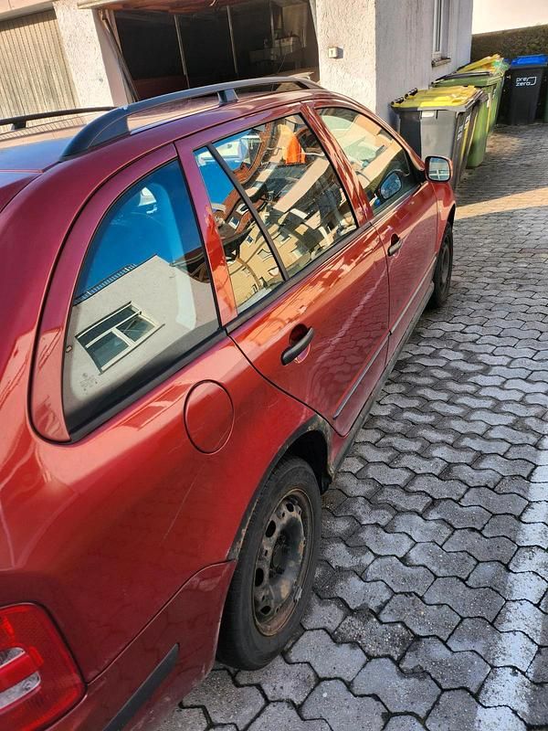 Gebraucht Skoda Fabia 2002 Rot Kombi