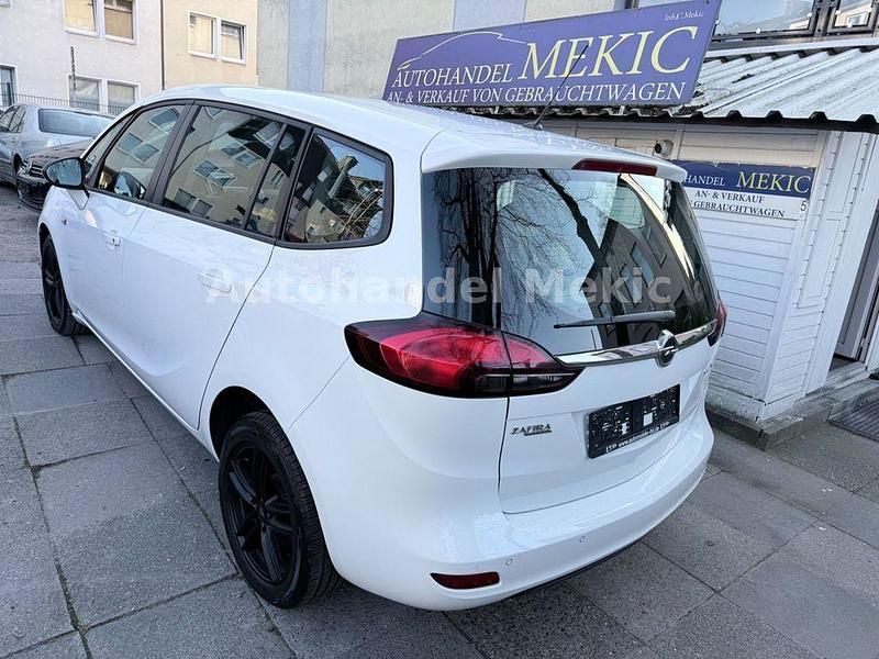 Gebraucht Opel Zafira Tourer Selection 150 PS (110 kW) 2016 Weiß Van / Kleinbus