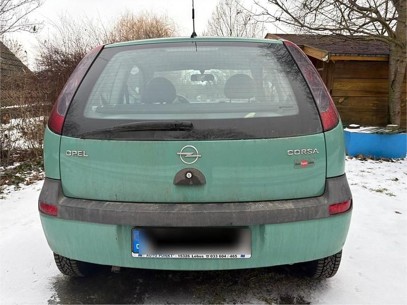 Gebraucht Opel Corsa 53 PS (38 kW) 2001 Grün Kleinwagen