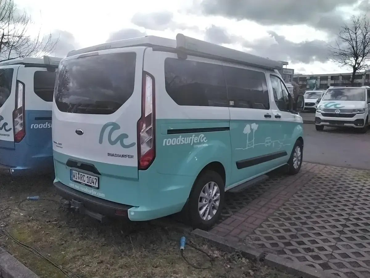 Gebraucht Ford Transit Custom Nugget 185 PS (136 kW) 2022 Weiß Van / Kleinbus