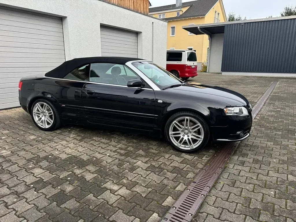 Gebraucht Audi Cabriolet S-Line 200 PS (147 kW) 2007 Schwarz Cabrio