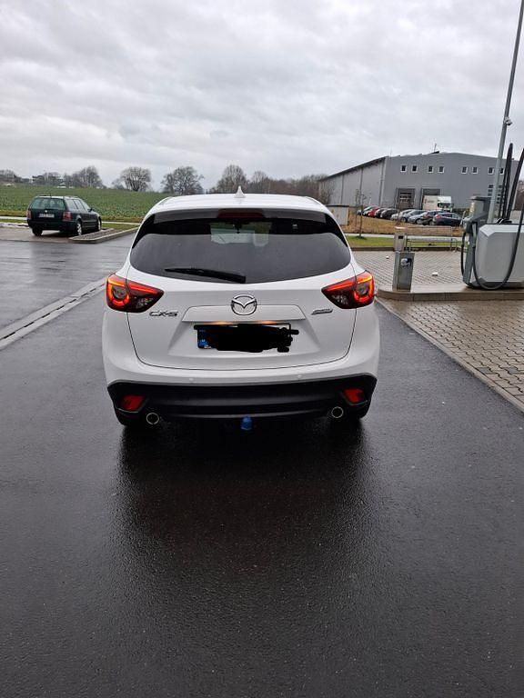 Gebraucht Mazda CX-5 Exclusive-Line 150 PS (110 kW) 2015 Weiß SUV