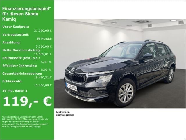 Schwarzmagic perleffekt met. Gebraucht 2024 Skoda Kamiq Selection SUV | 21.980 € (Fairer Preis) - Bild 1/4
