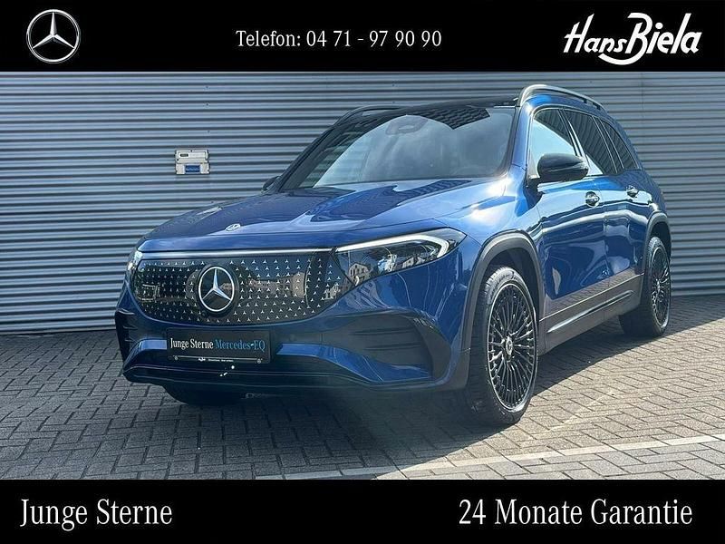 Lack spektralblau Gebraucht 2024 Mercedes EQB350 AMG SUV | 43.950 € (Etwas zu teuer) - Bild 1/4