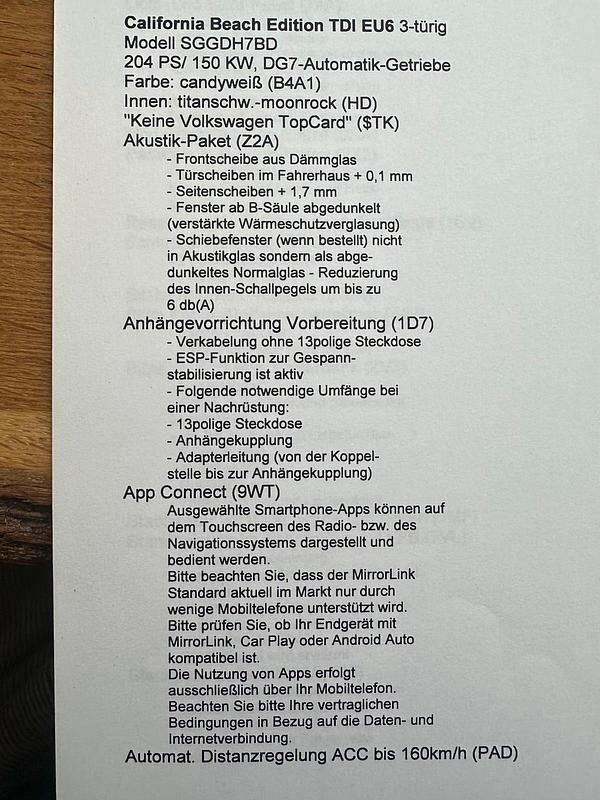 Gebraucht VW California Edition 204 PS (150 kW) 2017 Weiß Van