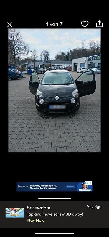 Gebraucht Renault Twingo 2014 Schwarz Kleinwagen