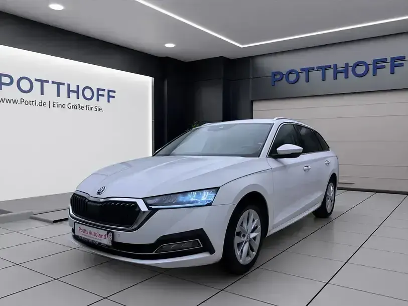 Gebraucht Skoda Octavia Style 116 PS (85 kW) 2023 Candyweiß Kombi
