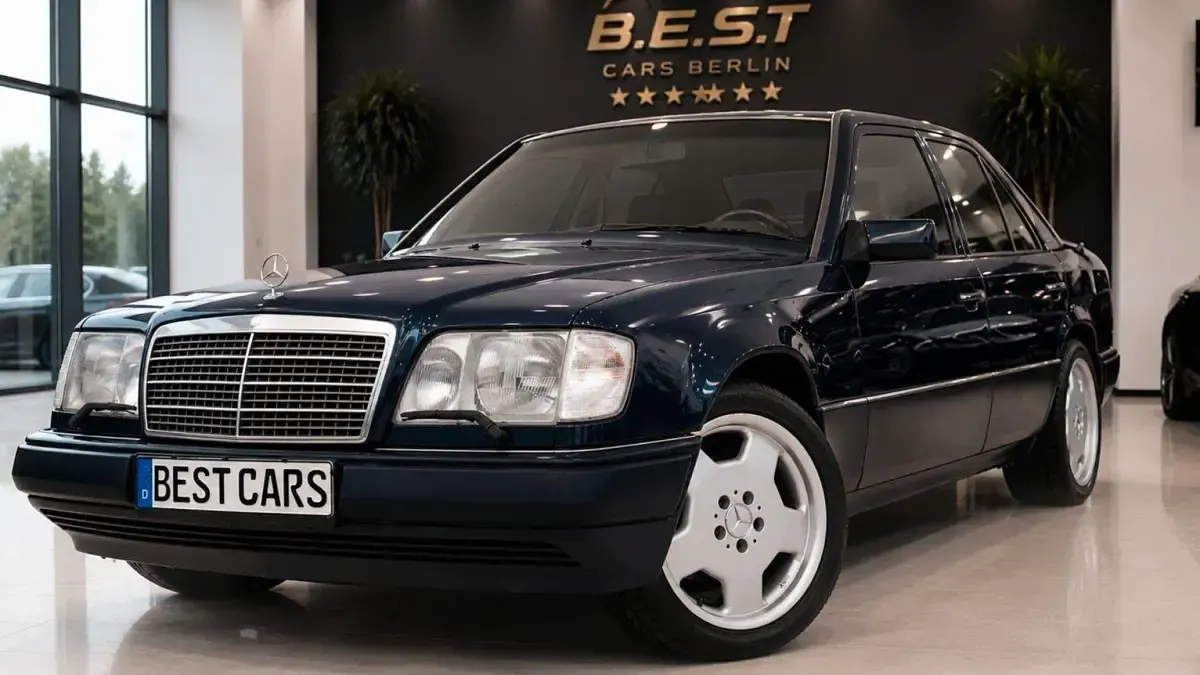 Gebraucht Mercedes E280 AMG 193 PS (141 kW) 1993 Blau Limousine
