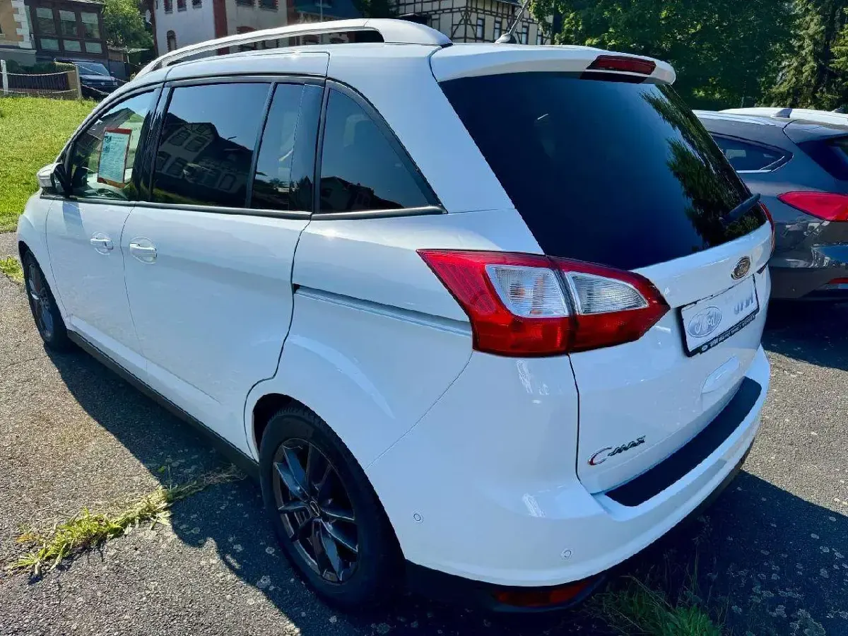 Gebraucht Ford Grand C-Max Cool & Connect 125 PS (91 kW) 2019 Weiß Van / Kleinbus