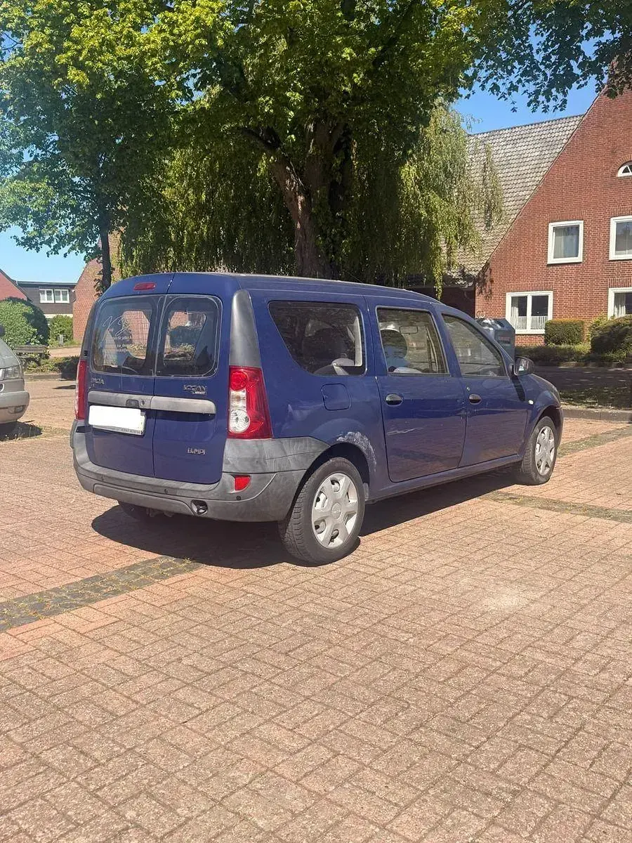 Gebraucht Dacia Logan MCV 75 PS (55 kW) 2007 Blau Kombi