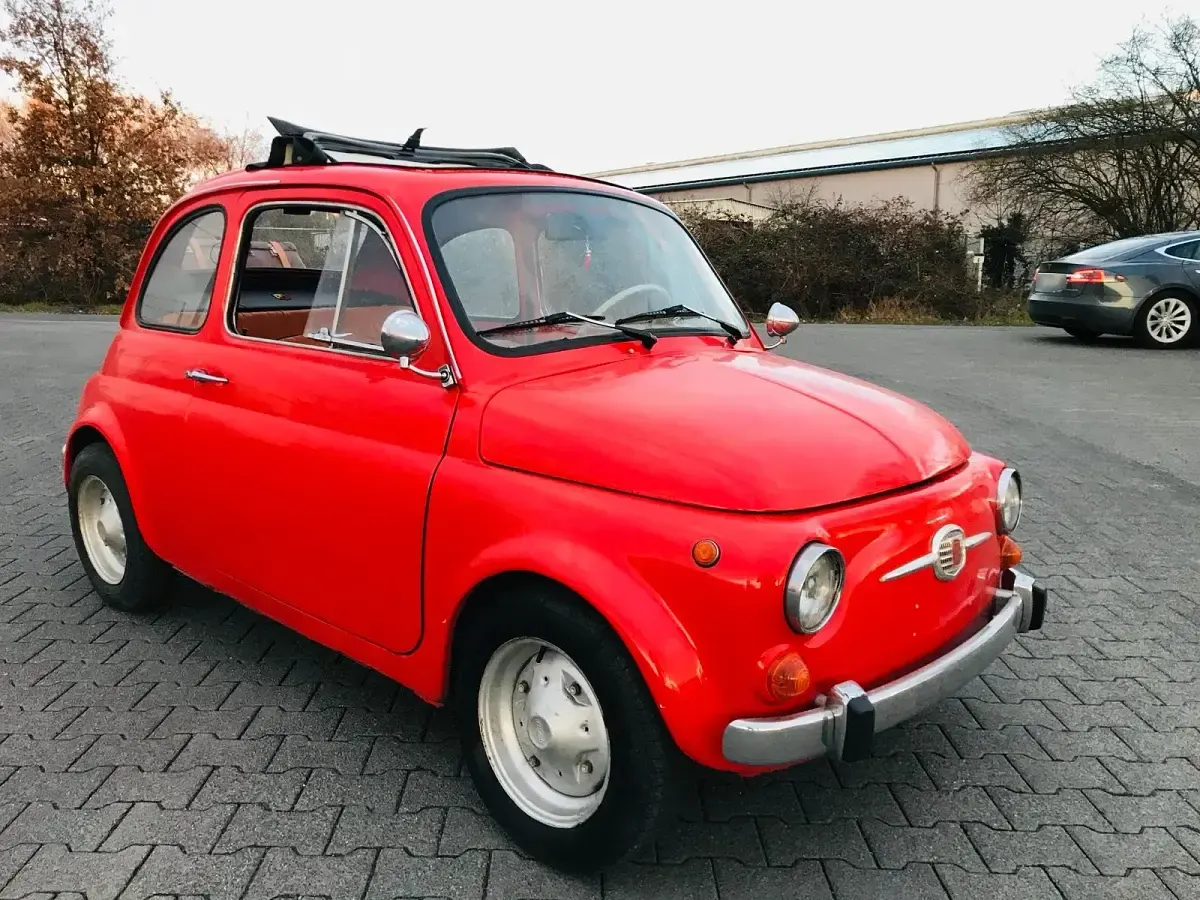 Gebraucht Fiat 500 18 PS (13 kW) 1968 Rot Kleinwagen