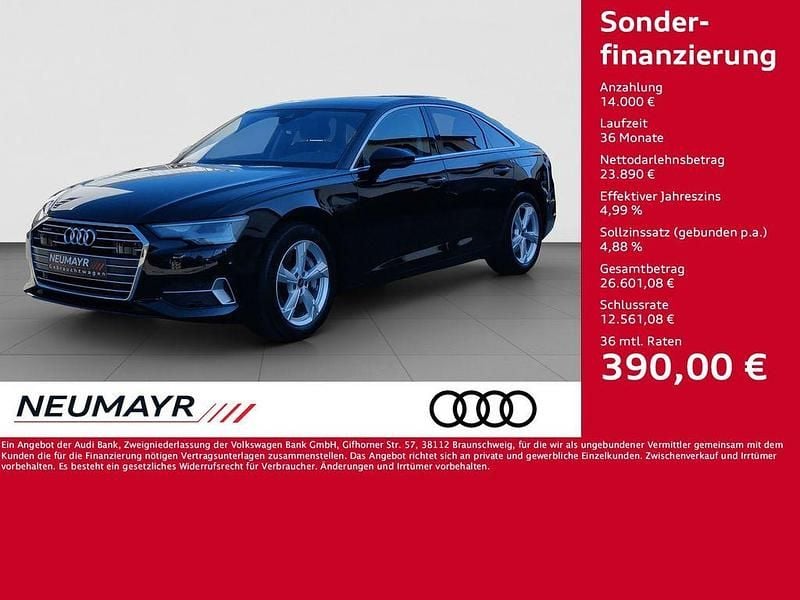 Mythosschwarz metallic Gebraucht 2022 Audi A6 Sport Limousine | 35.490 € (Guter Preis) - Bild 1/4