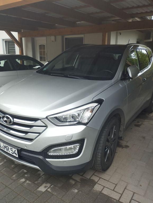 Gebraucht Hyundai Santa Fe Premium 197 PS (144 kW) 2015 Silber SUV