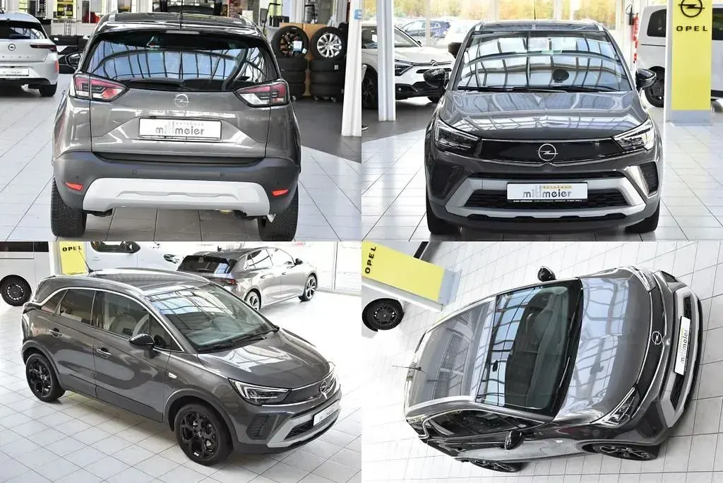 Gebraucht Opel Crossland Elegance 110 PS (80 kW) 2024 Grau vulkan grau met. SUV