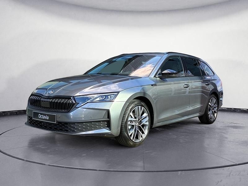 Grau Neu 2025 Skoda Octavia SportLine Kombi | 49.769 € - Bild 1/4