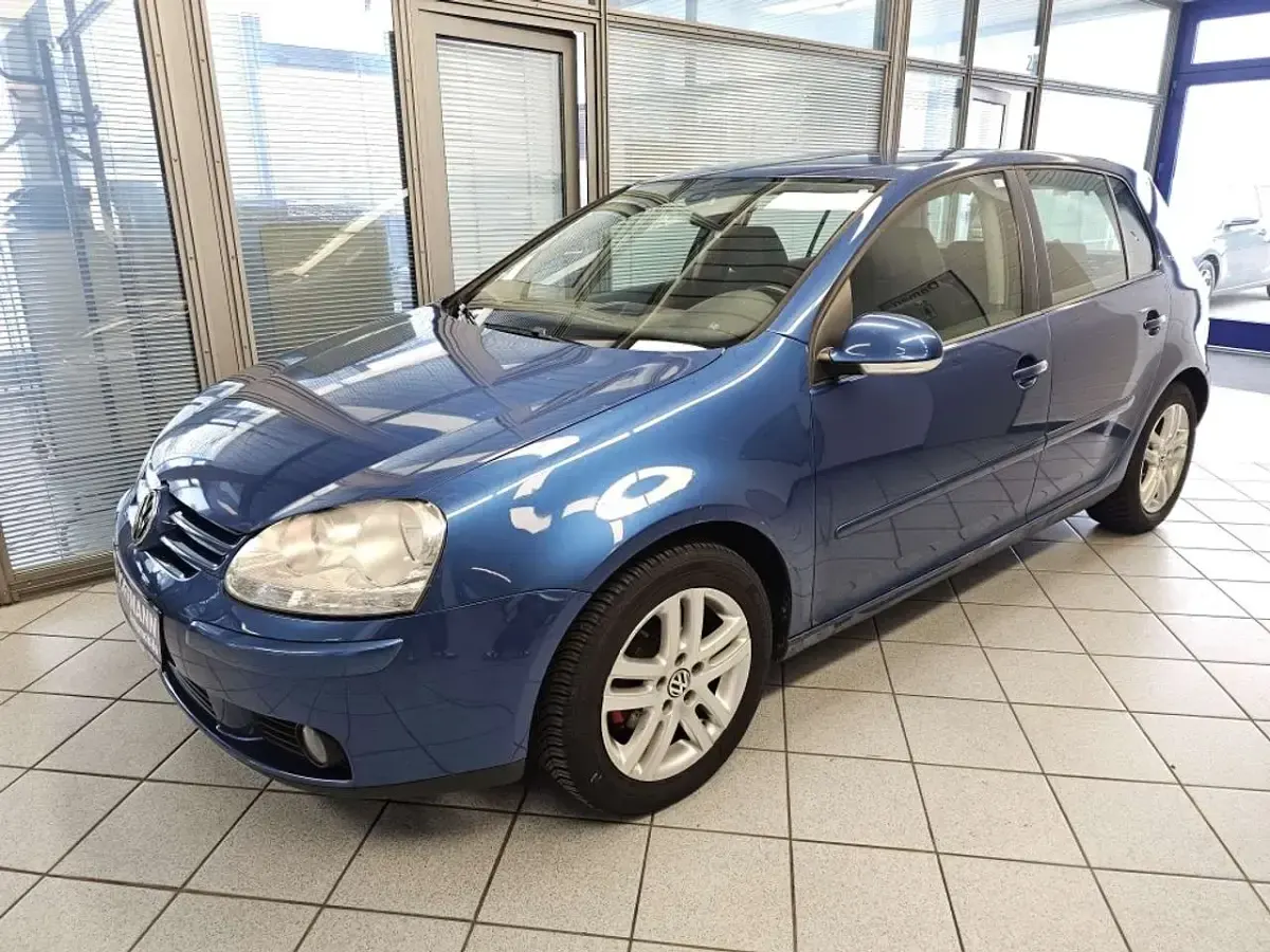 Gebraucht VW Golf V United 116 PS (85 kW) 2007 Blau Limousine