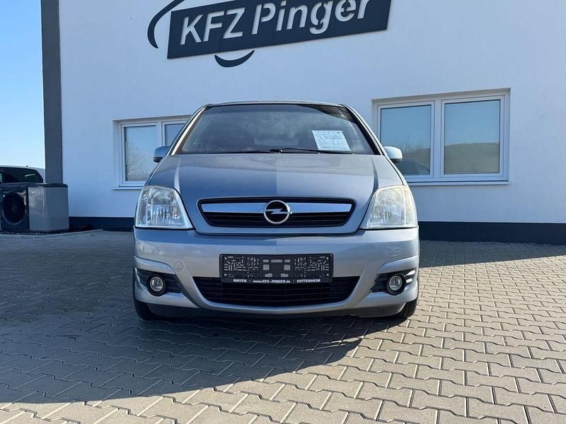 Gebraucht Opel Meriva Basis 90 PS (66 kW) 2007 Silber Van / Kleinbus