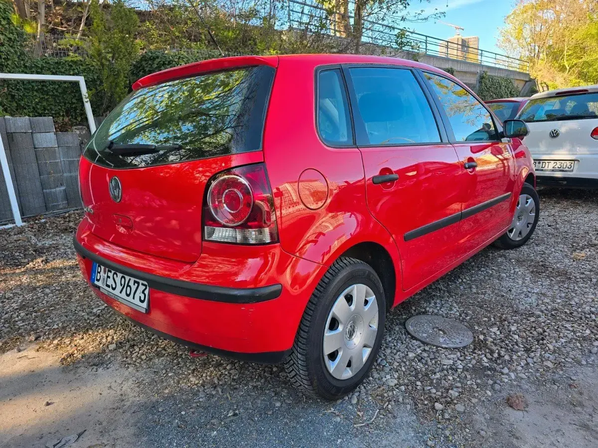 Gebraucht VW Polo 60 PS (44 kW) 2008 Rot Kleinwagen