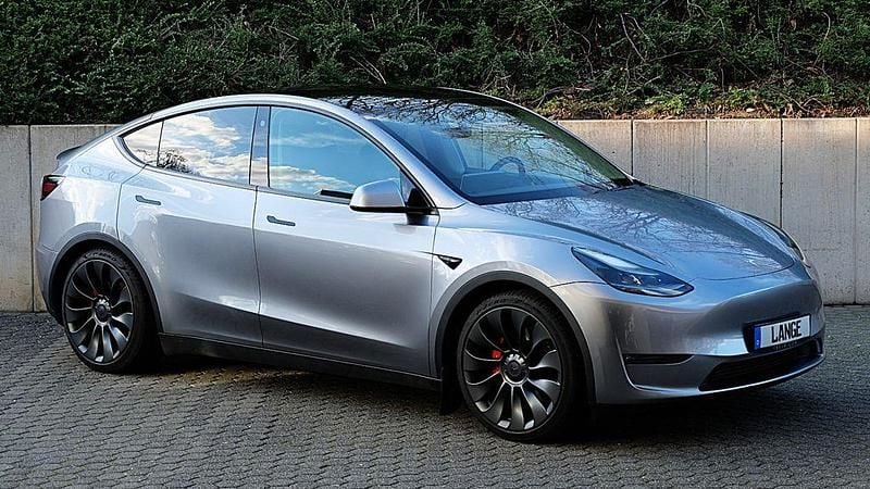 Gebraucht Tesla Model Y Performance 392 kW (534 PS) 2024 Grau SUV