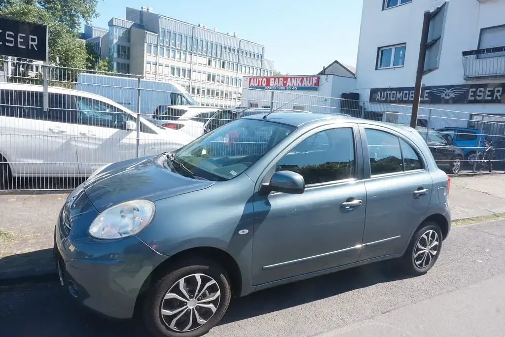 Gebraucht Nissan Micra Acenta 80 PS (58 kW) 2011 Grau Kleinwagen
